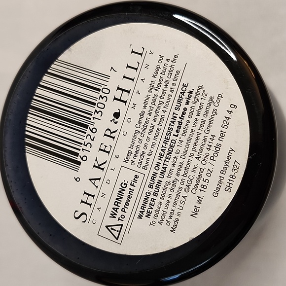 Airwick lavender, Shaker Hill Bayberry Candles with heart Shaped storage box - Picture 14 of 16